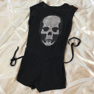 Sexy Goth? Check out this Skull 💀 Romper